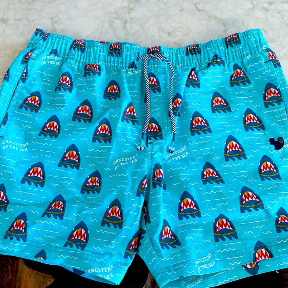Party Pants "Gangsters of the Sea" men's bathing suit